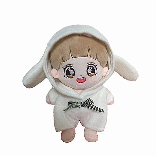 Кукла, мультяшный плюшевый комбинезон, комплект, 20см