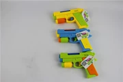 Lele súng ngắn 3D âm thanh chiếu 3D và sạc nhẹ đồ chơi nhỏ súng nhỏ trẻ em súng nhỏ đồ chơi điện