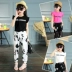 Quần áo trẻ em nữ mùa hè 2018 Quần áo thủy triều mới cho trẻ em Phiên bản Hàn Quốc của thời trang nước ngoài trẻ em lớn hai mảnh