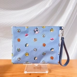 Браслет, косметичка с молнией, сумка с петлей на руку, английский