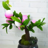 Новый продукт Новая клейкая еда шелковая сеть сеть Huaxian персик -день рождения персиковой пакет Diy Peach Peach Yuer's House бесплатная доставка