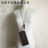 Кожаные портативные универсальные очки ручной работы подходит для мужчин и женщин, из натуральной кожи, воловья кожа