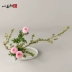 Xiaoyuanliu Jianshan Nhật Zen hoa phòng khách trang trí hoa bình hoa chậu gốm Jingdezhen - Vase / Bồn hoa & Kệ Vase / Bồn hoa & Kệ