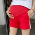 Chất béo mới mm XL thai sản quần short mùa hè mặc bên ngoài phụ nữ mang thai dạ dày lift quần thể thao quần short 200 kg Phụ nữ mang thai quần / quần bụng