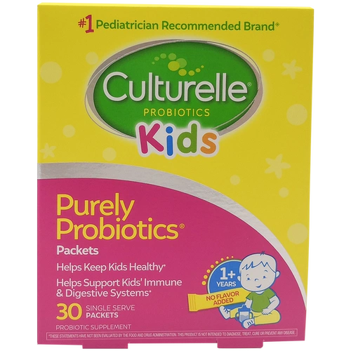 Culturelle Kang Cuishe Пробиотический порошок порошок, кондиционирующий детские и маленькие дети желудочно -кишечные пробиотики старше 1 года