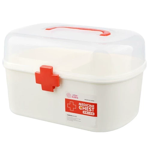 Baby Baby Baby Drug Heress Box Portable Portable First Aid Kit