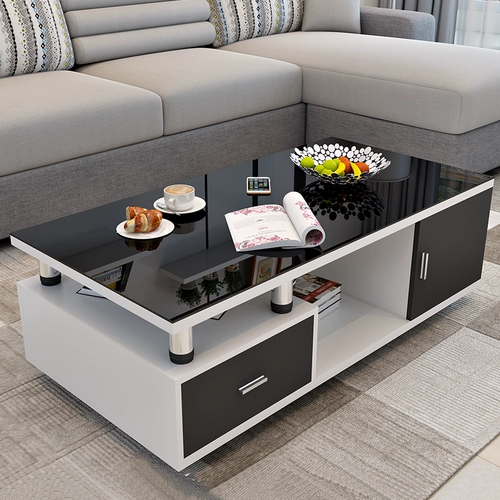 Hyundai Simple Nordic Coffee Lake Tv Comminement Comminement маленькая единица гостиная дом творческий протяженный стеклянный чай