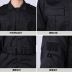 Đích thực mùa thu và mùa đông an ninh mới quần áo phù hợp với màu đen chiến đấu đào tạo đặc biệt dịch vụ bảo vệ mặc yếm phù hợp với nam giới đồng phục đào tạo Bộ đồ