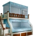 giường tầng, chiều cao giường 1.2 giường 1,5 giường lưới mẹ lưới chống bụi hình thang cụm giường top - Lưới chống muỗi Lưới chống muỗi