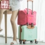 Hành lý túi lưu trữ du lịch công suất lớn túi hành lý xách tay gói máy bay du lịch xách tay gấp đa chức năng túi vali gucci