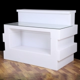 Светодиодная светящаяся мебель -бар повседневное ktv creative пульт дистанционного управления красочный столик за столом на переднем столе Sali Bar.