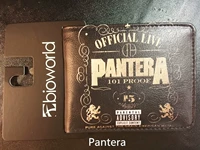 Pandora, металлический короткий бумажник подходит для мужчин и женщин, в стиле панк