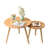 Phòng khách side corner sofa bàn cà phê đơn giản hiện đại bàn tròn tam giác bảng ngắn lắp ráp đơn giản một số loại Bàn trà