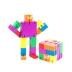 Wood Variety Rubiks Cube Robot Biến dạng Gỗ Thông minh Sáng tạo Giải nén Đồ chơi Sinh nhật Quà tặng Giáng sinh xe do choi Đồ chơi IQ