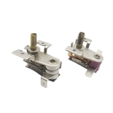 Универсальный металлический регулируемый термостат, переключатель с аксессуарами, 10A, 16A