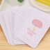 Hàn quốc phiên bản của dễ thương creative girl thẻ set bus IC card holder gói thẻ ngân hàng hai mặt 2 thẻ Hàn Quốc biscuit cô gái dây đeo thẻ học sinh cute Hộp đựng thẻ