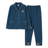 Хлопковая демисезонная зимняя пижама для матери, увеличенная толщина, коллекция 2023, для среднего возраста