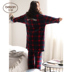 Dưới đây mùa đông san hô nhung nữ đồ ngủ phụ nữ gợi cảm dày flannel dịch vụ nhà dài cardigan phù hợp với hai mảnh kiểu đồ bộ Bộ Pajama