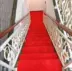 Nhà máy trực tiếp khuyến mãi tùy chỉnh cầu thang keo miễn phí tự dính hành lang lối đi khách sạn mall trượt mở red thảm dài