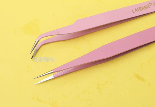 Розовый антистатический пинцет, электронный электрический мобильный телефон, набор инструментов