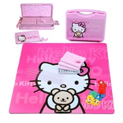 Trang chủ helloKitty dòng du lịch ký túc xá di động vừa và nhỏ lưới màu đỏ phim hoạt hình mini mạt chược quà tặng - Các lớp học Mạt chược / Cờ vua / giáo dục