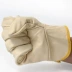 Găng tay da hàn chịu nhiệt độ cao cách nhiệt cách điện chống thấm nước găng tay bảo hộ bảo vệ tay Gang Tay Bảo Hộ