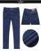 Mùa thu và mùa đông dày nam trung niên quần jeans hàn sửa chữa công việc mặc mặc bảo vệ cao eo dụng cụ cotton quần