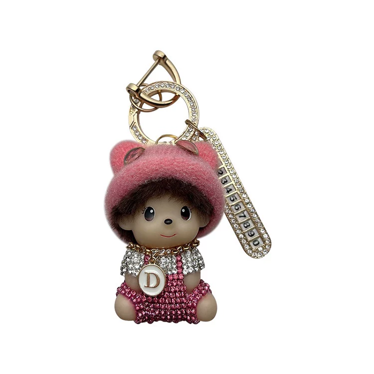 Детская/кукольная прелестная изысканная брелок-ключница, автомобильные ключи, подвеска