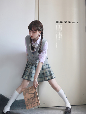 taobao agent Walnut JK [Division Law] 7.11 New Nikke Sun Mao Mao Fabric JK Uniform Gegle Skirt Youya School