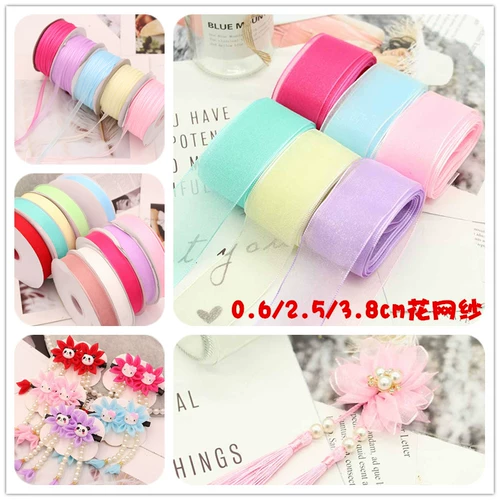 Заколка для волос из жемчуга с бантиком, аксессуар для волос, лента, 0.6/2.5/3.8см