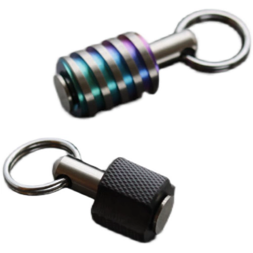 21EDC вставка с двойным круговым питьевым кольцом DIY зонтик веревкой веревочной тапоре, ключ кольца BINK Titanium Mount