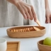 Vatican Nhật Bản phong cách tấm gỗ rắn cá tính sáng tạo trái cây sấy khô khay nhà hiện đại phòng khách bàn cà phê tấm snack - Tấm
