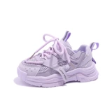 2023 летняя популярная детская спортивная обувь, дышащая обувь с одинарной сеткой для маленьких девочек, классическая однотонная повседневная обувь для мальчиков