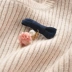 Áo trẻ em 2018 mới cho bé vest vest bé đan màu rắn đan vest nữ mùa xuân và bộ mùa thu áo gile xốp cho bé Áo ghi lê