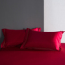 New ice silk giường bốn mảnh cưới đỏ 1.5 m 1.8 m giường, lụa đôi quilt cover Tencel sheets Bộ đồ giường bốn mảnh