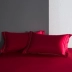 New ice silk giường bốn mảnh cưới đỏ 1.5 m 1.8 m giường, lụa đôi quilt cover Tencel sheets