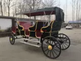 Продажа изысканной туристической туристической перевозки в стиле европейского стиля настоящая каретка живописные места, туристический туризм, туристический свадебный прием пищи.