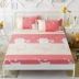 Chải doanh nghiệp giường Simmons bedspread tấm trượt nệm bìa vỏ bảo vệ che bụi một mảnh giường bìa đôi đơn - Trang bị Covers Trang bị Covers