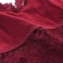 Màu đỏ tía ống trên cùng sexy ren dài áo yếm tất cả trong một vòng không thép đáy dưới đồ lót nữ quấn ngực - Ống