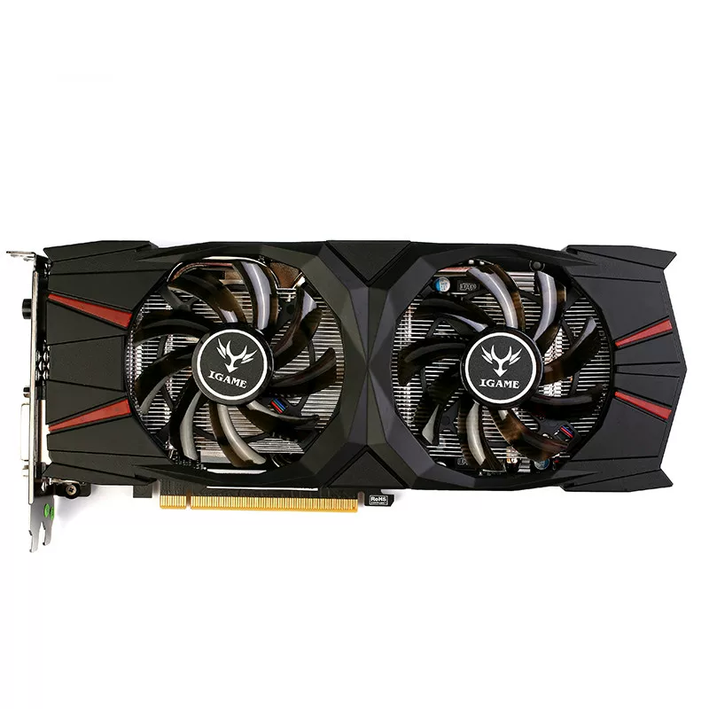★ Mianyang physical ★ Seven Rainbow GTX1060 Flame War God U non -TOP 3G game graphics card second RX580