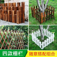 Антикоррозивный карбонизированный деревянный забор наружный сад сад забор сад
