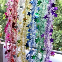 Снежинка пятизвездочная трава (смешанный цвет случайные волосы)