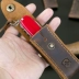 Swiss Army Knife Set Hunter Knife Leather Case Scabbard Folding Knife Cover Knife Bag Handmade Leather Leather Leather Custom
