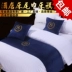 19 khách sạn khách sạn bộ đồ giường khách sạn linen cao cấp cổ điển giường sang trọng khăn giường cờ trải giường Trải giường