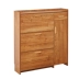 Đơn giản và hiện đại bằng gỗ tếch màu sơn mỏng đỉnh giày dung lượng cao cửa lắp ráp tủ sảnh - Buồng