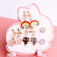 Модель радуги черной кошки (коробка кролика)