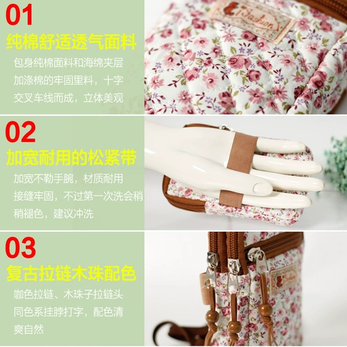 Apple, сумка на запястье для пожилых людей, сумка через плечо, кошелек, ткань, маленький летний танцующий мобильный телефон, для среднего возраста