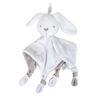 Длинное кролик успокаивающее полотенце (с звонком)