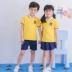 Dịch vụ làm vườn mẫu giáo hè 2018 cho trẻ em mới đồng phục phù hợp với trường học gió Anh đại học gió Liuyi trình diễn quần áo tinh khiết - Đồng phục trường học / tùy chỉnh thực hiện Đồng phục trường học / tùy chỉnh thực hiện