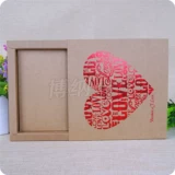 Бесплатная доставка DIY Толстая кожаная бумага с мульти -дисковой свадебной коробкой компакт -диск с герметичным DVD -пакетом для бумажного пакета коробка диска